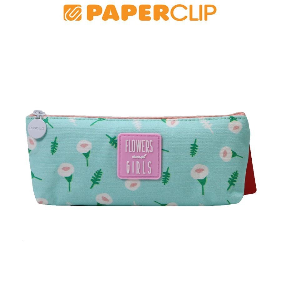 

TEMPAT PENSIL / PEN CASE KAIN LANGUO LG-10773 FLOWERS AND GIRLS