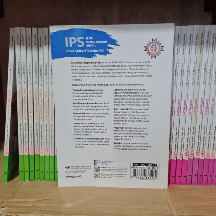 

OBRAL Buku SMP IPS Kelas 8 Kurikulum Merdeka Erlangga