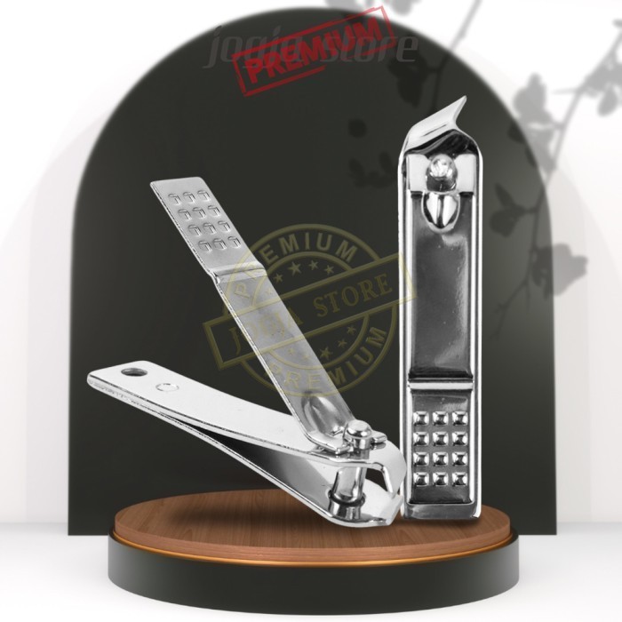 Gunting Kuku Stainless Steel Potong Kuku Tangan-Kaki Manicure Pedicure