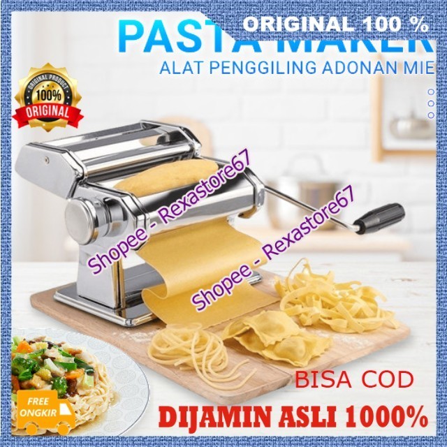 Pasta Maker Atlas Gilingan Mie Molen Pangsit Alat Penggiling Atau Pembuat Adonan Mie ASLI