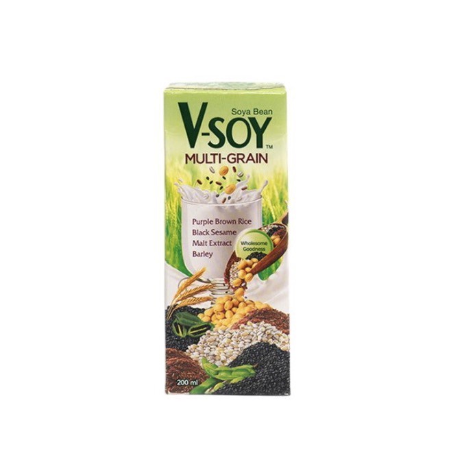 

Vsoy Multi Grain Soy Milk (1 Karton Isi 48) 200 ML
