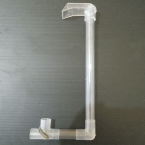 Rangkaian pipa air terjun pasir akuarium aquascape