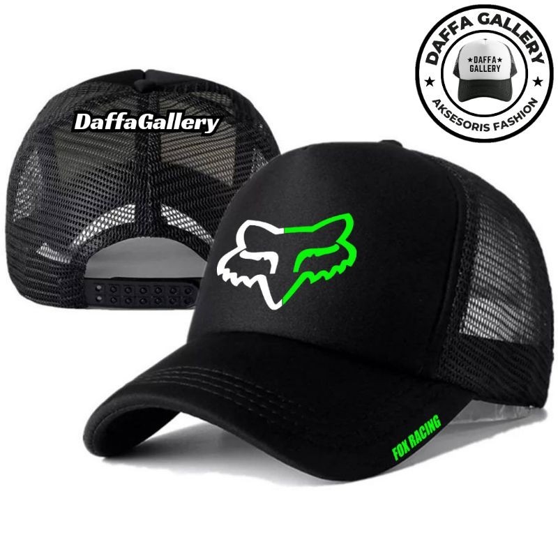 Daffaa Gallery Topi Trucker FOX RACING - Topi Distro FOX RACING Logo - Topi FOX RACING Premium - Top