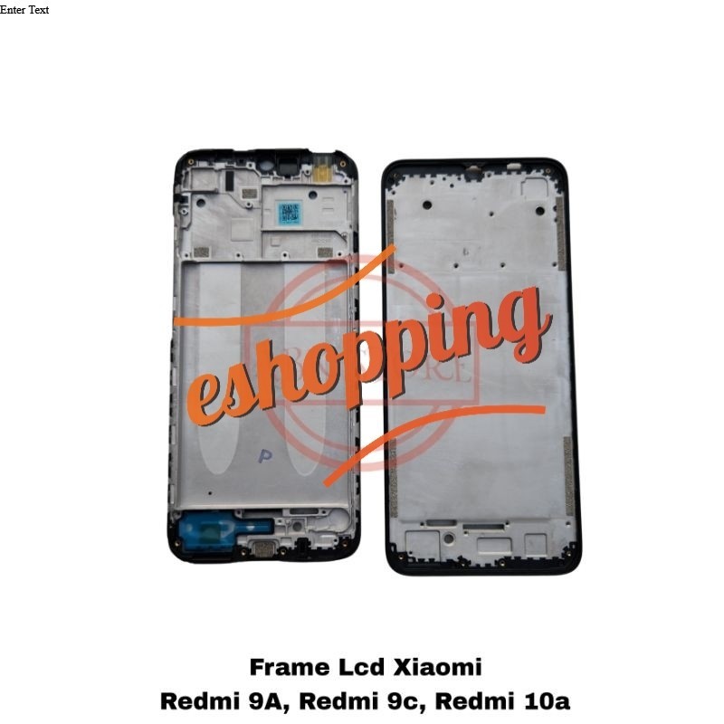 FRAME LCD - TULANG LCD XIAOMI REDMI 9A / REDMI 9C / REDMI 10A TATAKAN LCD Ori