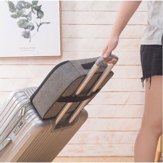 

PROMO!! -Tas Dokumen Tempat Penyimpanan File Pasport Travel Bag Storage Box - Abu-abu