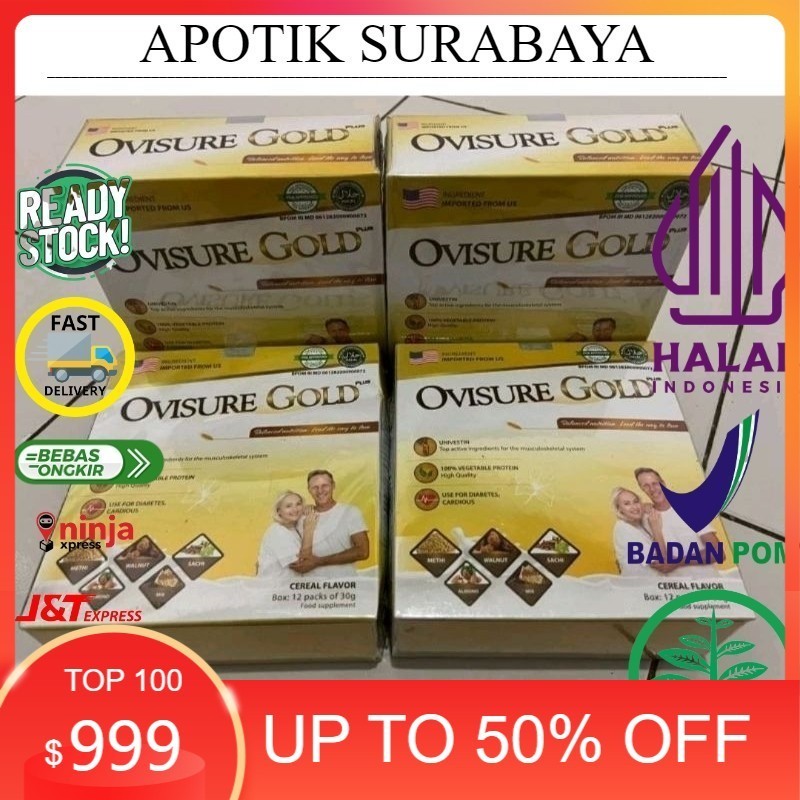 

Bayar di Tempat Ovisure Gold Asli Original 1 Box Isi 12 Sachet Susu Ovisure Membantu Mengatasi Nyeri Sendi Terlaris | Termurah | Harga Terendah