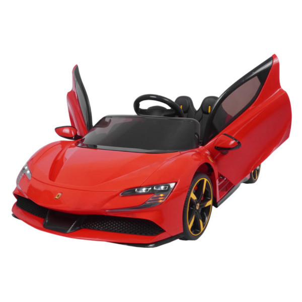 

Mainan Mobil Anak Listrik Remote Aki Ferrari varsa SF90 Stradale M6188 - Kuning NEW