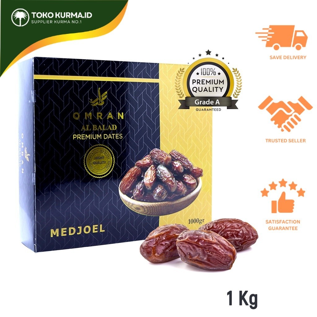 

Kurma Medjoel Premium 1kg | Kurma Premium Asli Original | Oleh Oleh Haji dan Umroh - Toko Kurma ID