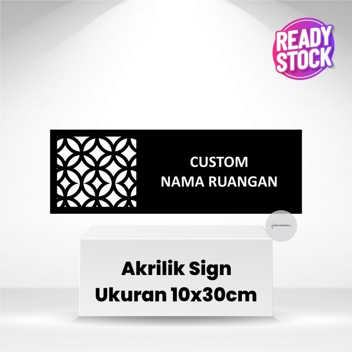 

Custom Nama Ruangan Signage Akrilik Sign Board Acrylic Papan Akrilik