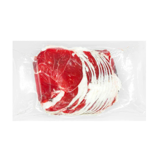 

Daging Paha Kambing /Domba Muda AUS Lamb Leg Boneless Slice 2mm 250gr