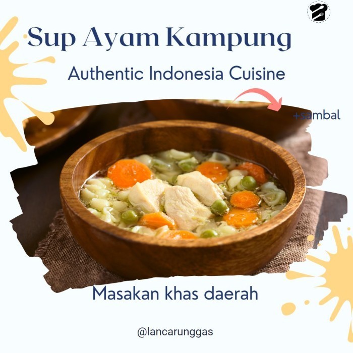 

Sup Ayam Kampung Dimasak Utuh 1 Ekor 2Kg Up