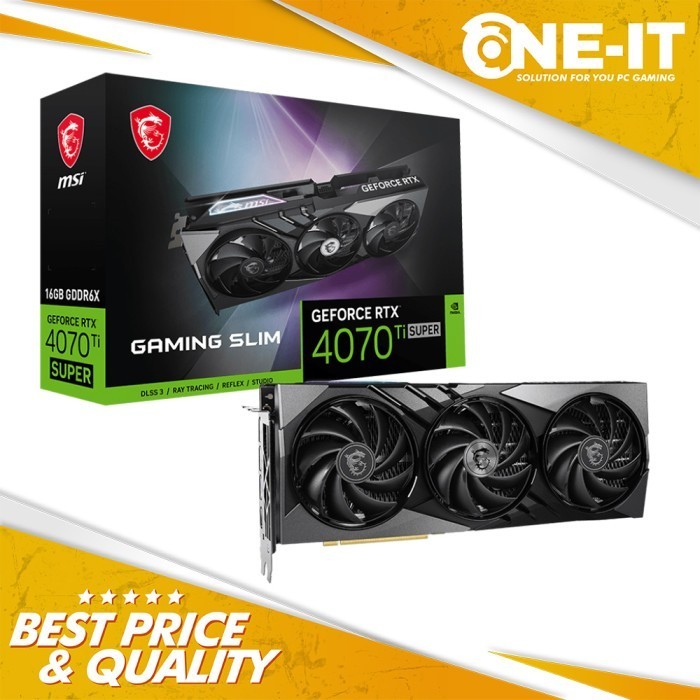 VGA MSI GeForce RTX 4070 Ti SUPER 16G GAMING SLIM 16GB GDDR6X