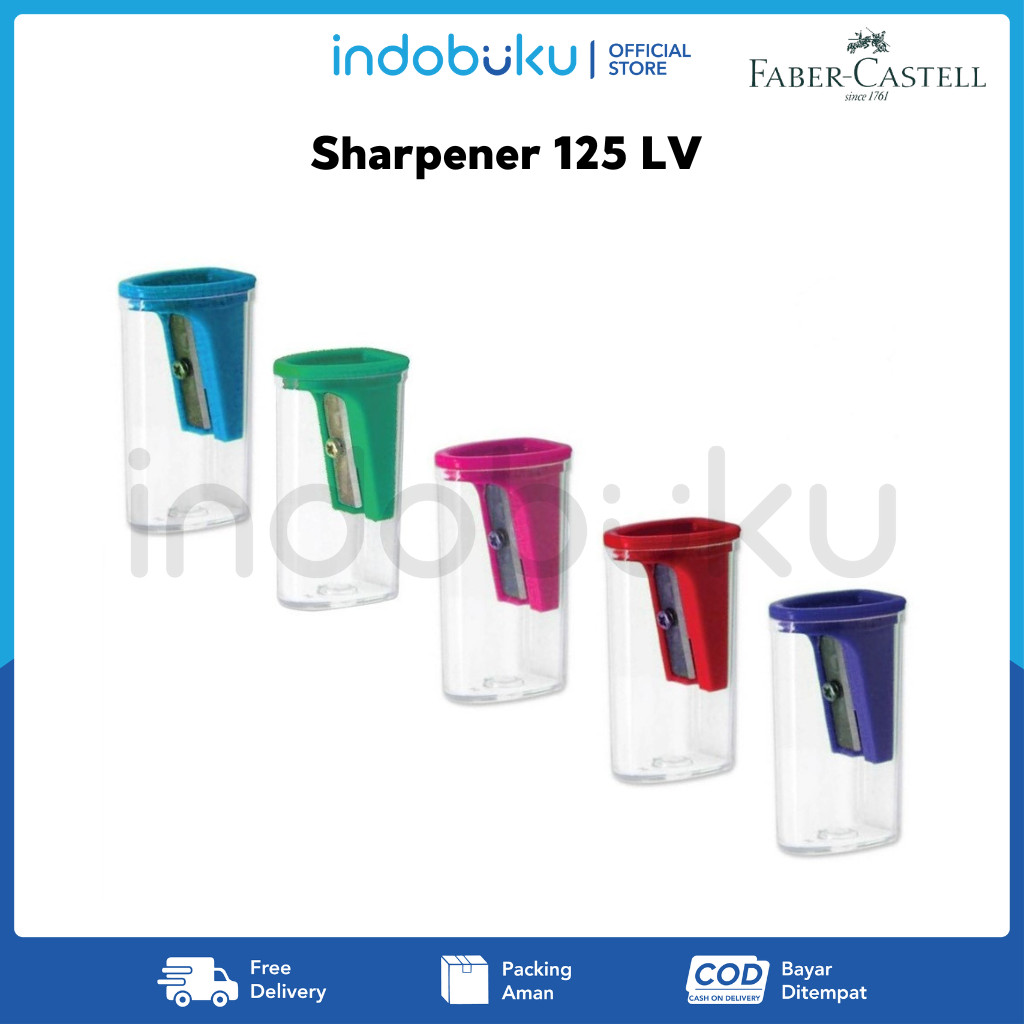 

Sharpener 125 LV Faber-Castell Rautan Faber-Castell 125 LV