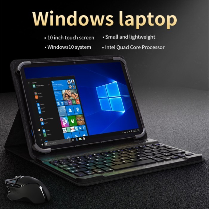 ✨BEST✨ -NEXTFUN Tablet Laptop 2-in-1 Layar Sentuh Windows 10 PRO - 4GB+64GB