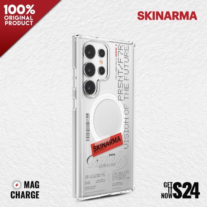 Original SKINARMA Orion Official Casing Cover Case Samsung Galaxy S24 Ultra 5G Soft Tpu Bumper Back 