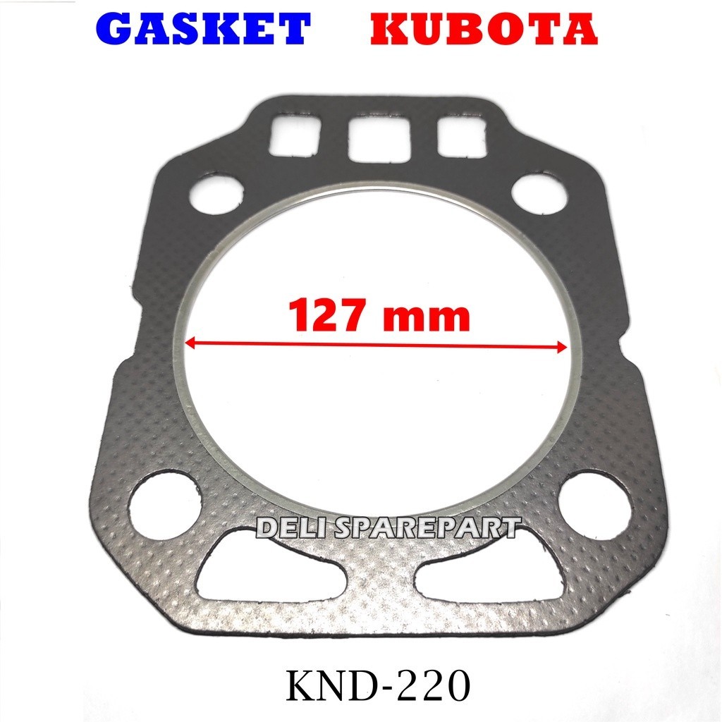 gasket cylinder head paking deksel kubota knd220