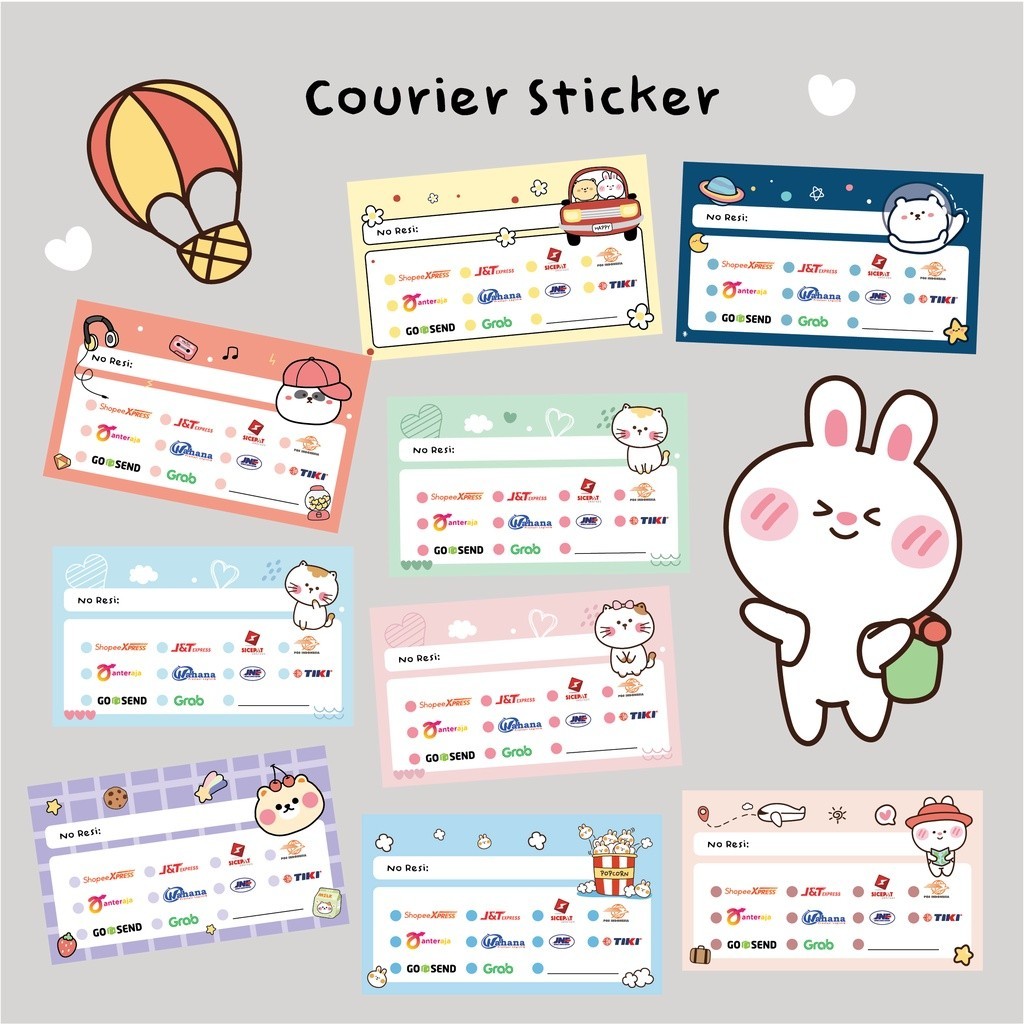 

Sticker Pengiriman l Sticker Resi Aesthetic l Sticker Online l Cute Sticker l Label Sticker Online Shop