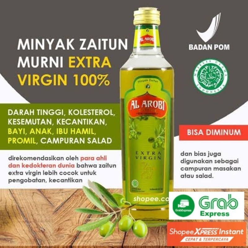 

Minyak Zaitun Al Arobi 285 ml