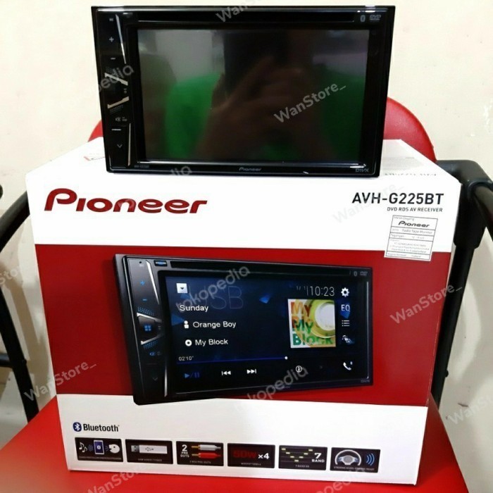 Head Unit Pioner Avh G225Bt Bluetoot Usb