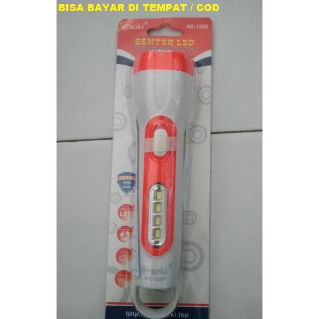 SENTER TANGAN AOKI / SENTER  LED
