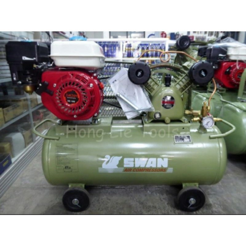 Swan Compressor Kompresor 1/2 HP / PK + Motor Bensin RRC