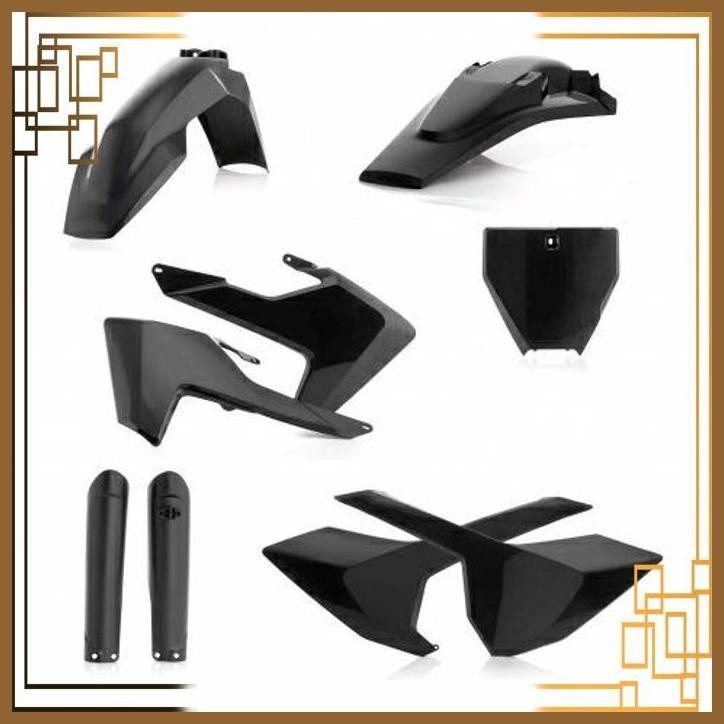 [LMX] Body set/cover set husqvarna 2018 acerbis full hitam