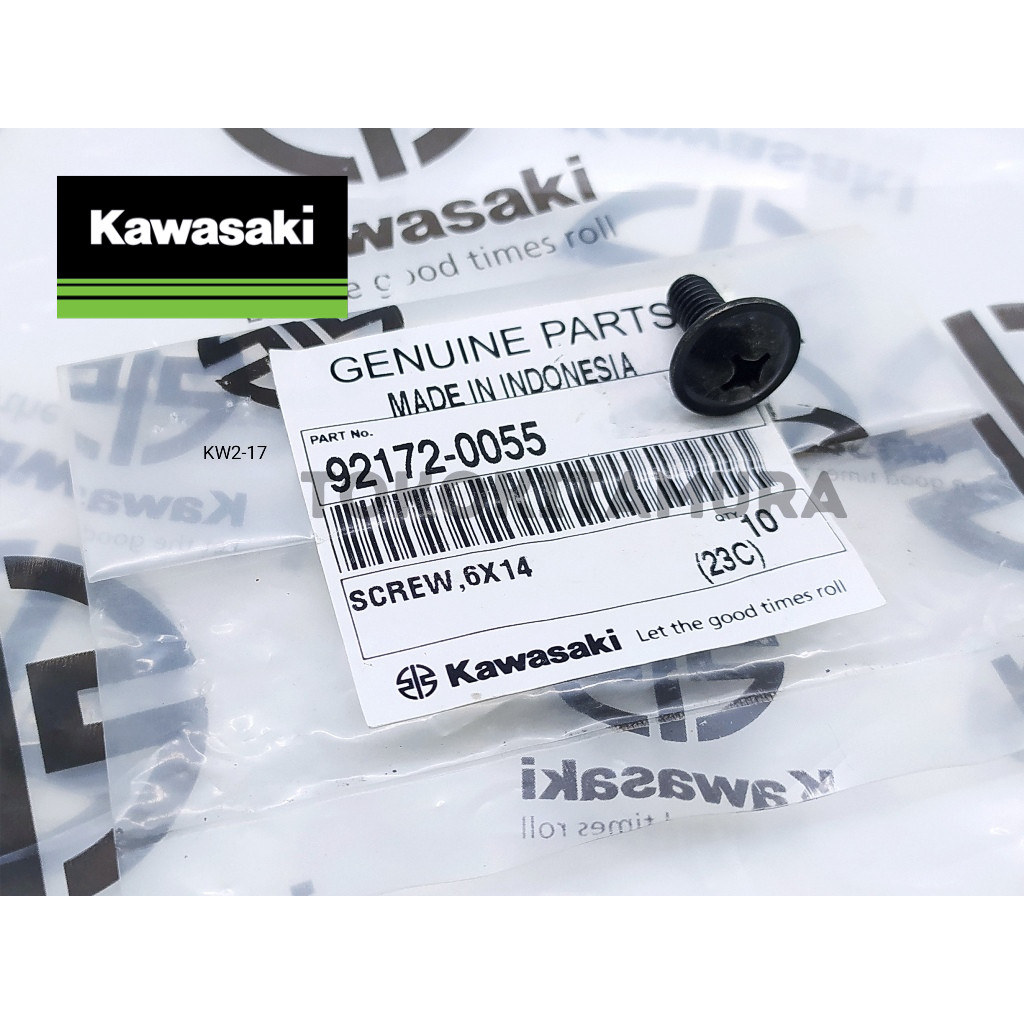 Baut Body Besar Ninja R RR SS 150 Original Kawasaki 92172-0055