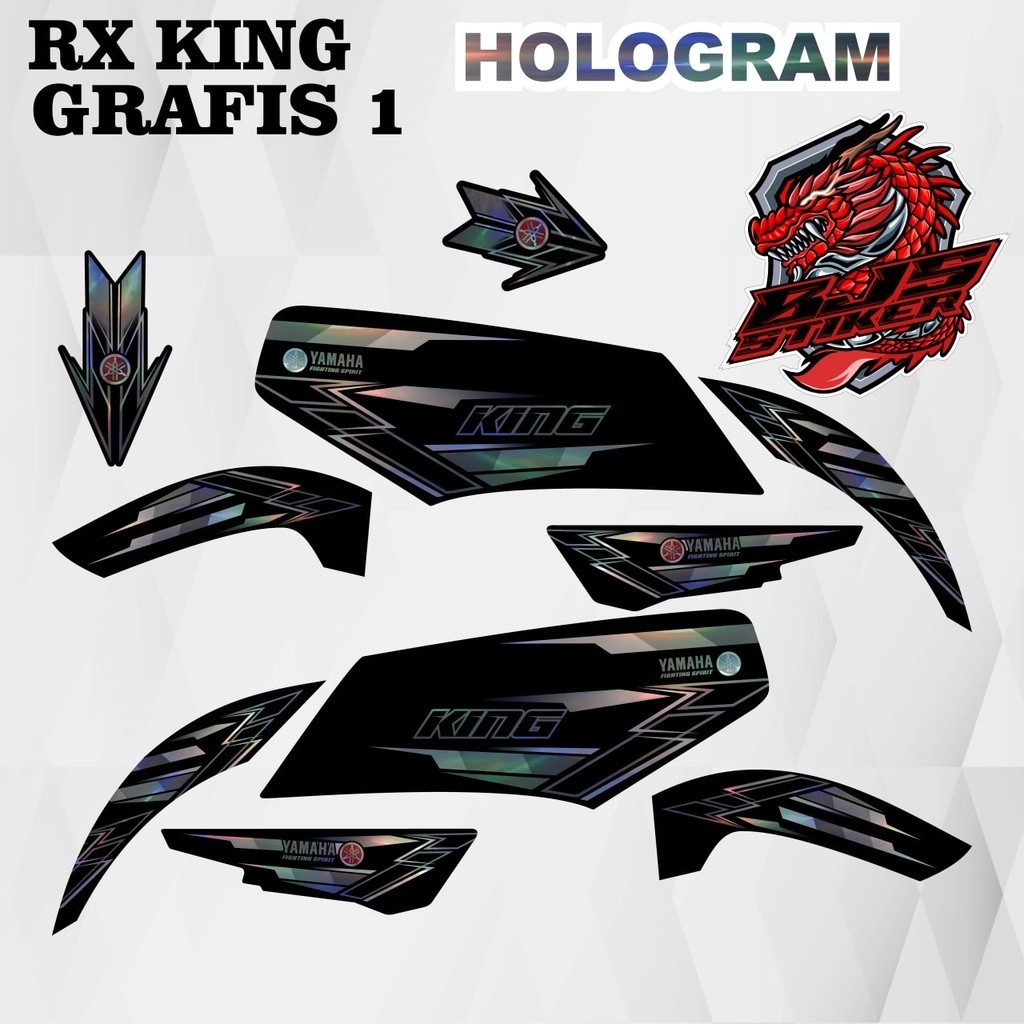striping rx king - striping sticker stiker polet lis HOLOGRAM rx king grafis 1 HOLOGRAM