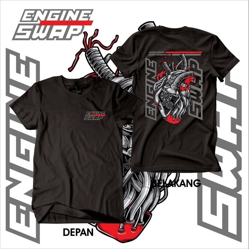 Kaos Mobil Engine Swap Kaos Otomotif Mobil racing balap