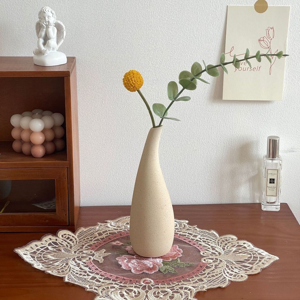 HJK Colins Renda Prancis tiga dimensi kain penutup debu mawar bordir bordir alas piring hydrangea