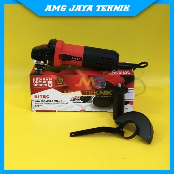DISH GRINDER VARIABLE SPEED / MESIN GERINDA 4 INCH - BITEC INA MG 4520