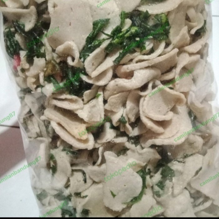 

New basreng kriuk original daun jeruk kemasan 1 kg