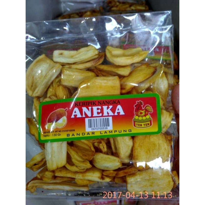 

Sale keripik nangka apel aneka yen yen lampung 130 gram kripik