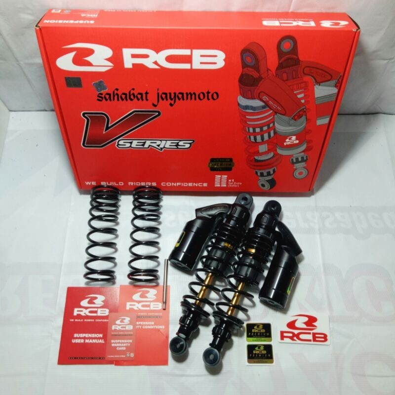 Discon 70% Shock Belakang RCB VS Black Series Premium 320MM RXking Karisma Tiger Supra125 Grand Prod