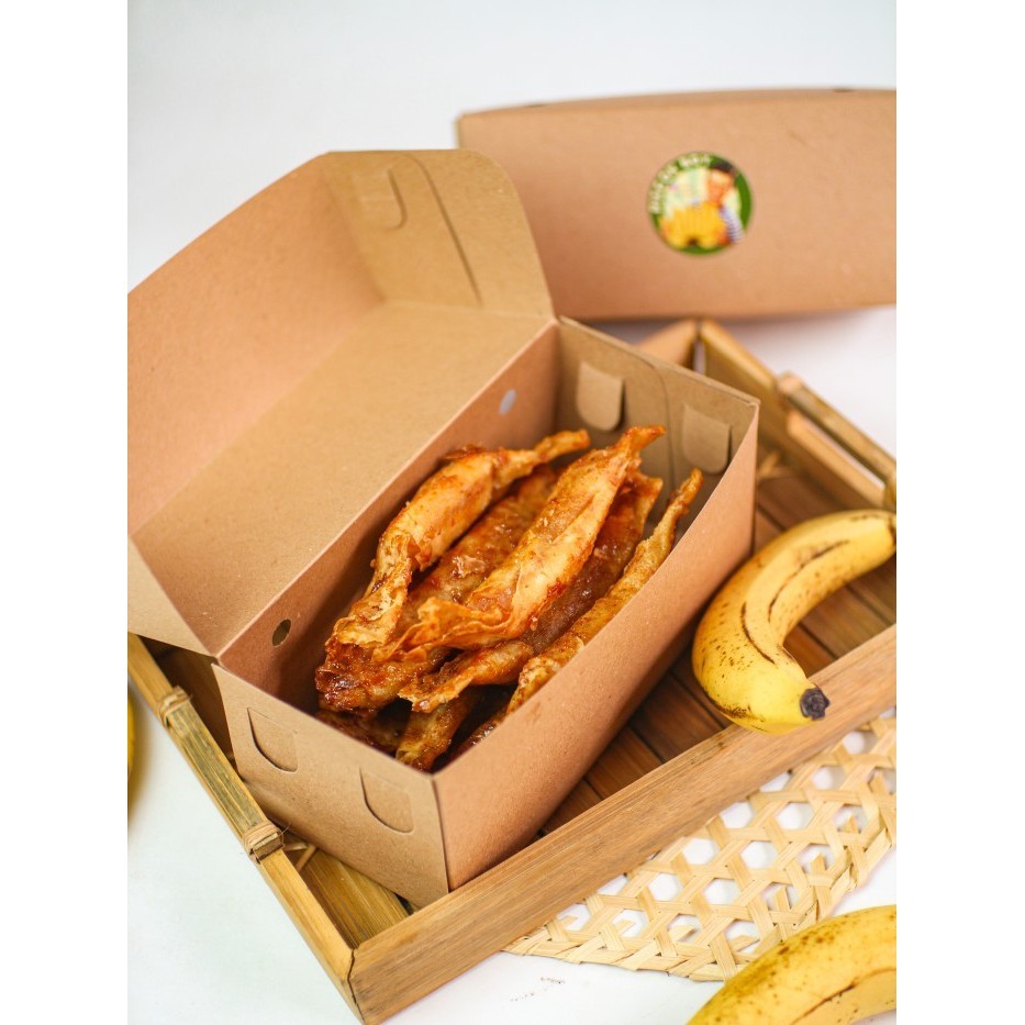 

New Pisang coklat ( Caramel ) isi 10