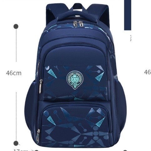 Tas Sekolah Anak Laki Laki SD Tas Sekolah Anak Laki Laki Tk Ransel - Biru Muda