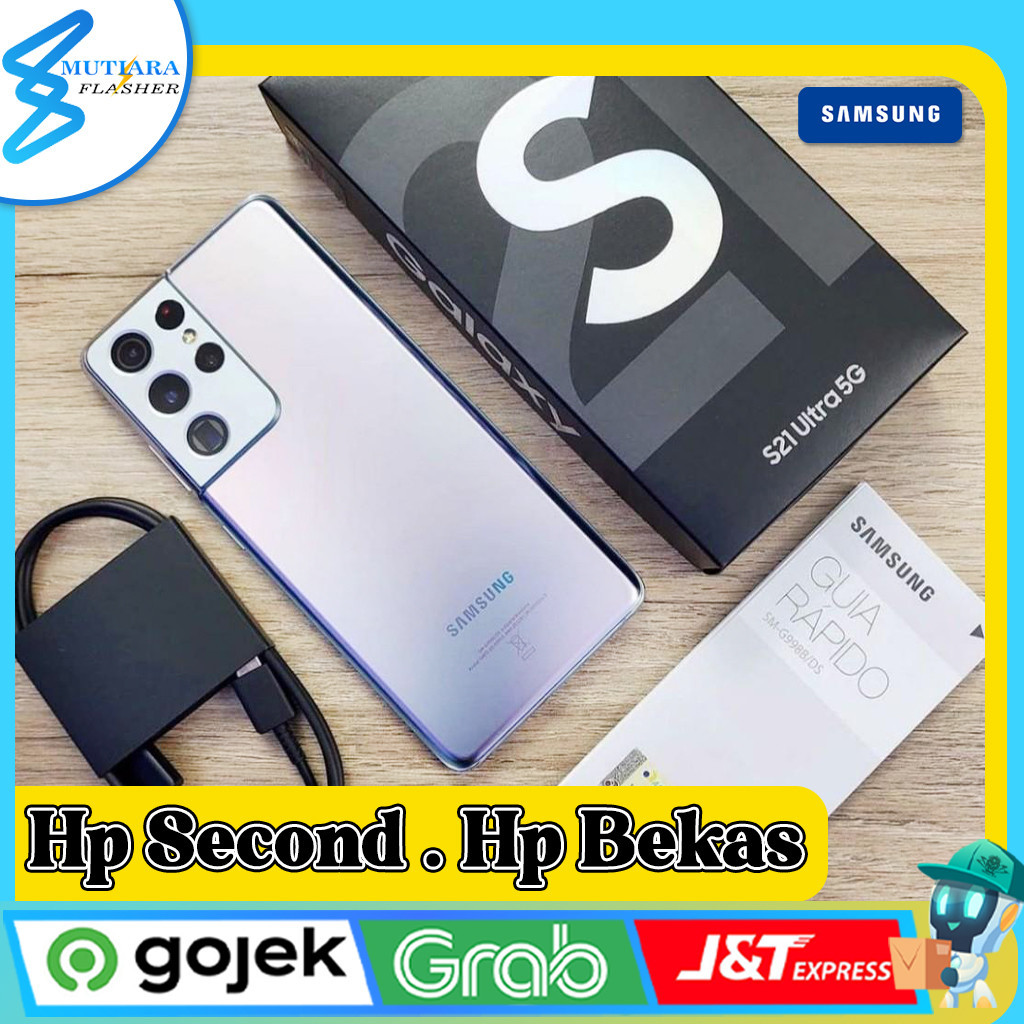 Samsung S21 Ultra Ram 12 Rom 256GB Second Original