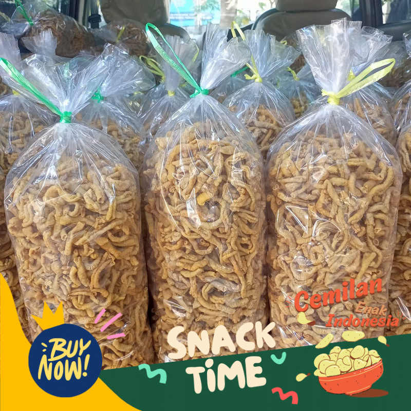 

PROMO SPESIAL KERIPIK USUS AYAM CRISPY 1KG ORIGINAL
