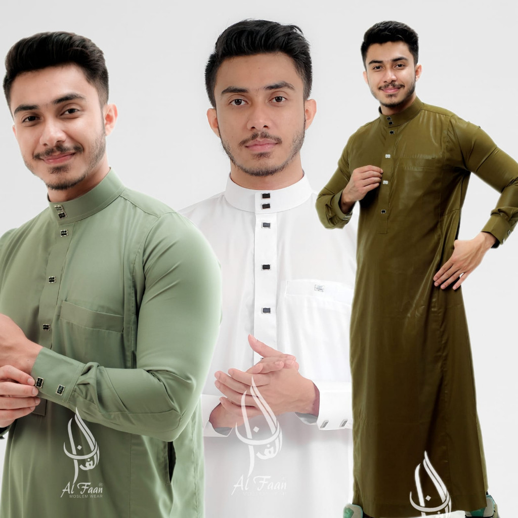 jubah pria gamis pria jubah mewah alfaan bordir jubah hitam jubah putih jubah gamis saudi jubba juba