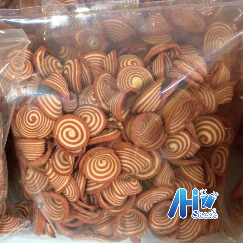 

Camilan Kuping Gajah Manis Kerucut 100gr / Snack Enak