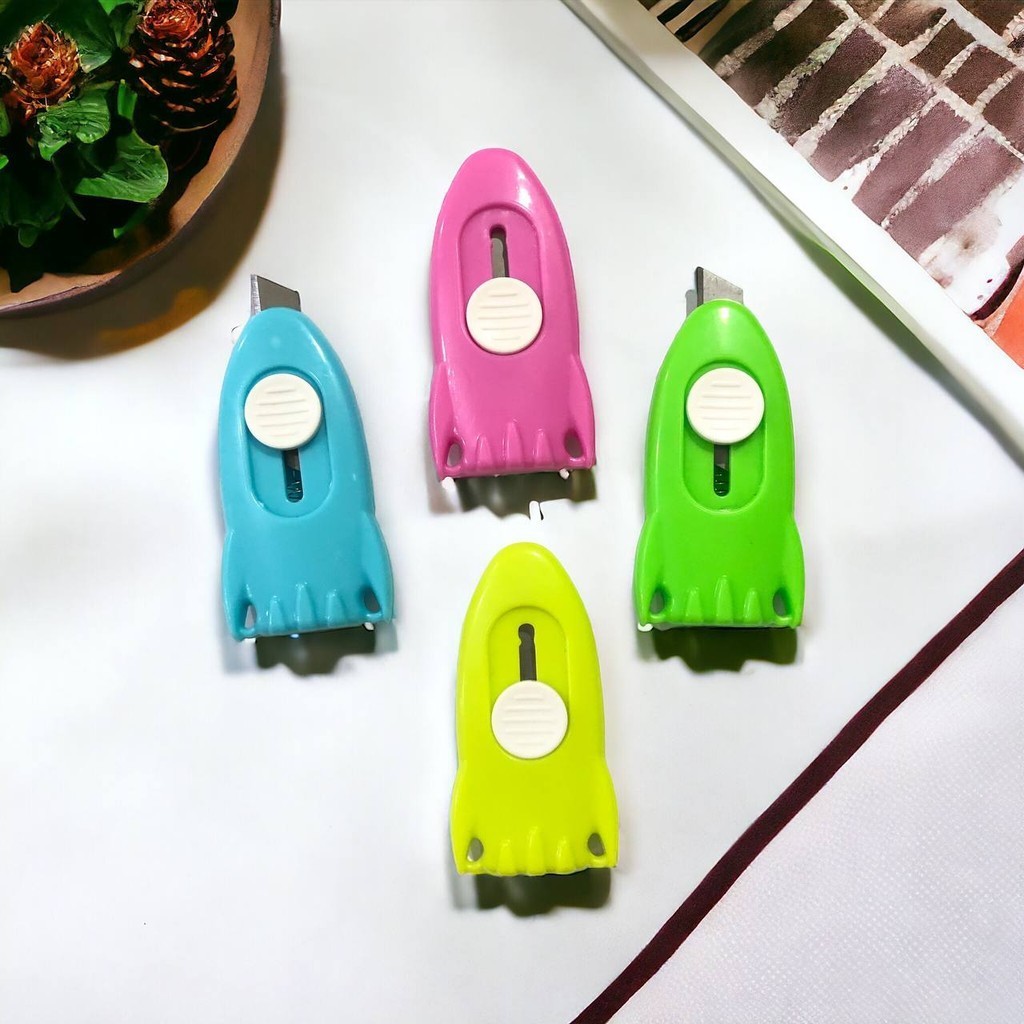 

LUITO - PISAU KATER PACKING UNBOXING PAKET KECIL PISAU CUTTER MINI KARAKTER PISAU PEMOTONG KERTAS MINI PS06
