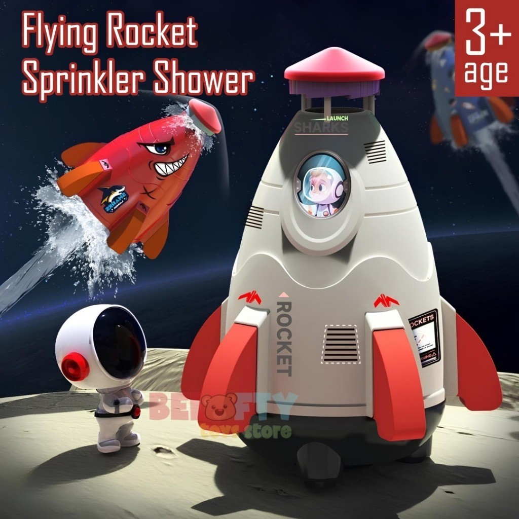 Mainan Anak Roket Air Roket Pompa Air Roket Roketan Bisa Keluar Air