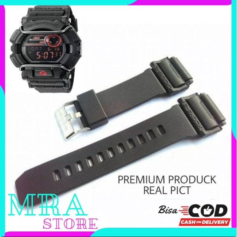 Tali Jam tangan CASIO G-SHOCK GD-400 GD400 gd400 GD 400 GD 350 Rubber Strap