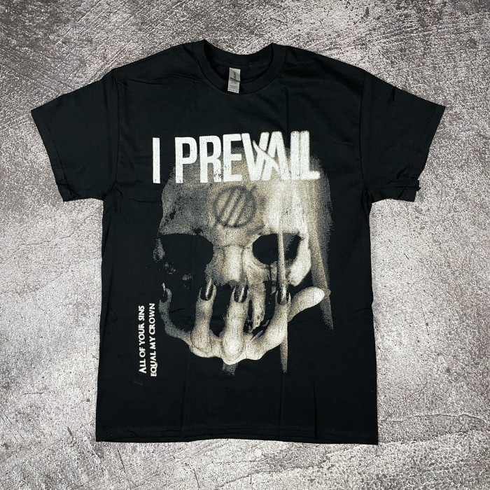 Kaos band official I Prevail - Hand Skull Original t-shirt