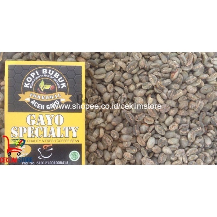 

Biji Kopi Mentah Arabika Specialty Asli Kopi Gayo Aceh 1 Kg