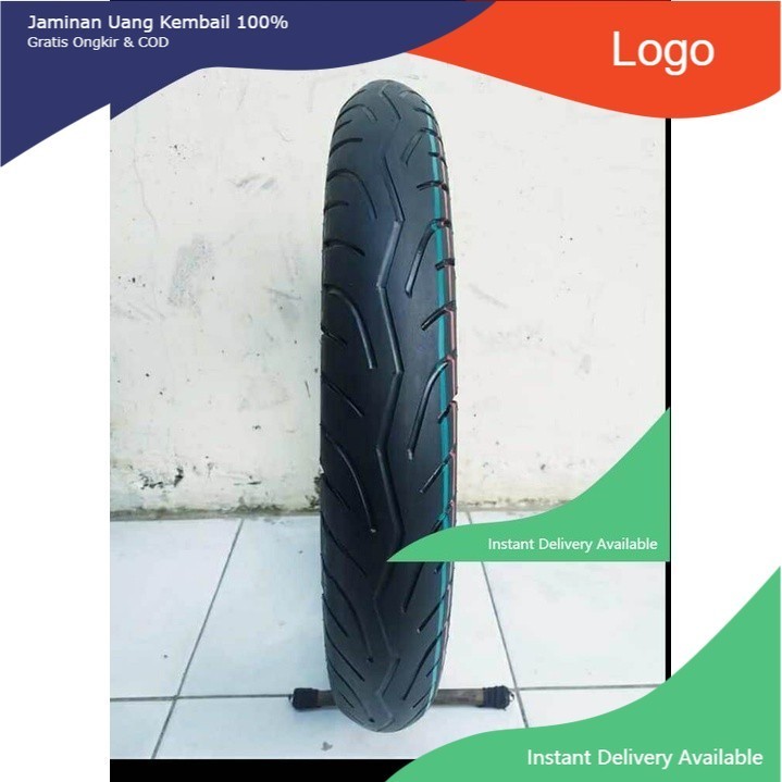 Ban depan motor bebek ring 17  irc ukuran 70/90 ban tubeless
