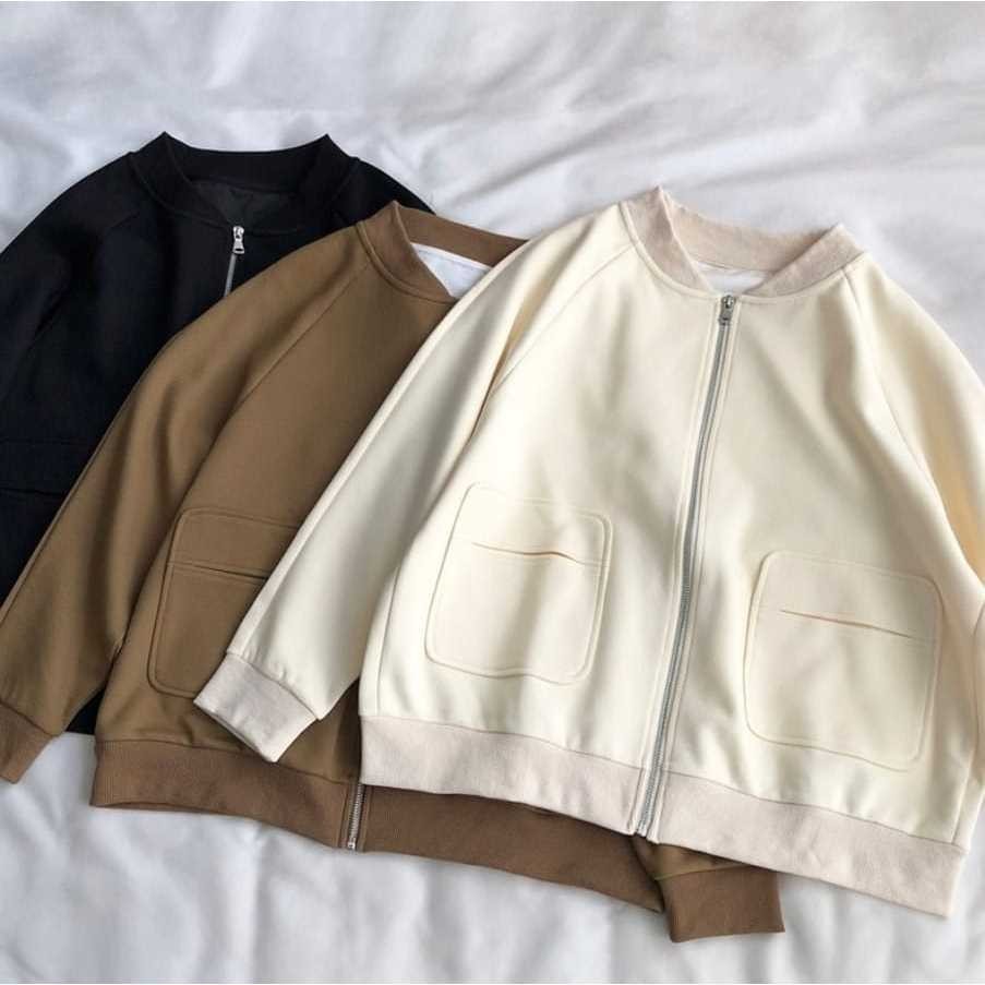 JAKET POLOS WANITA LUCU KEKINIAN OUTFIT OOTD FASHION LEVY MURAH KEREN PREMIUM