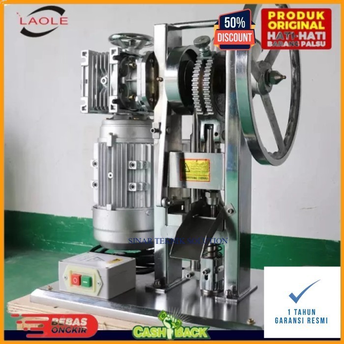 TDP-1.5N tablet press machine alat cetak tablet milk candy TDP-1,5N