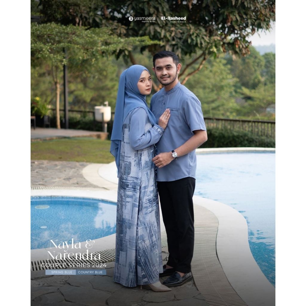 COUPLE YASMEERA YASMEERA COUPLE NAYLA SRING BLUE NARENDRA COUNTRY BLUE YASMEERA COUPLE KEKINIAN