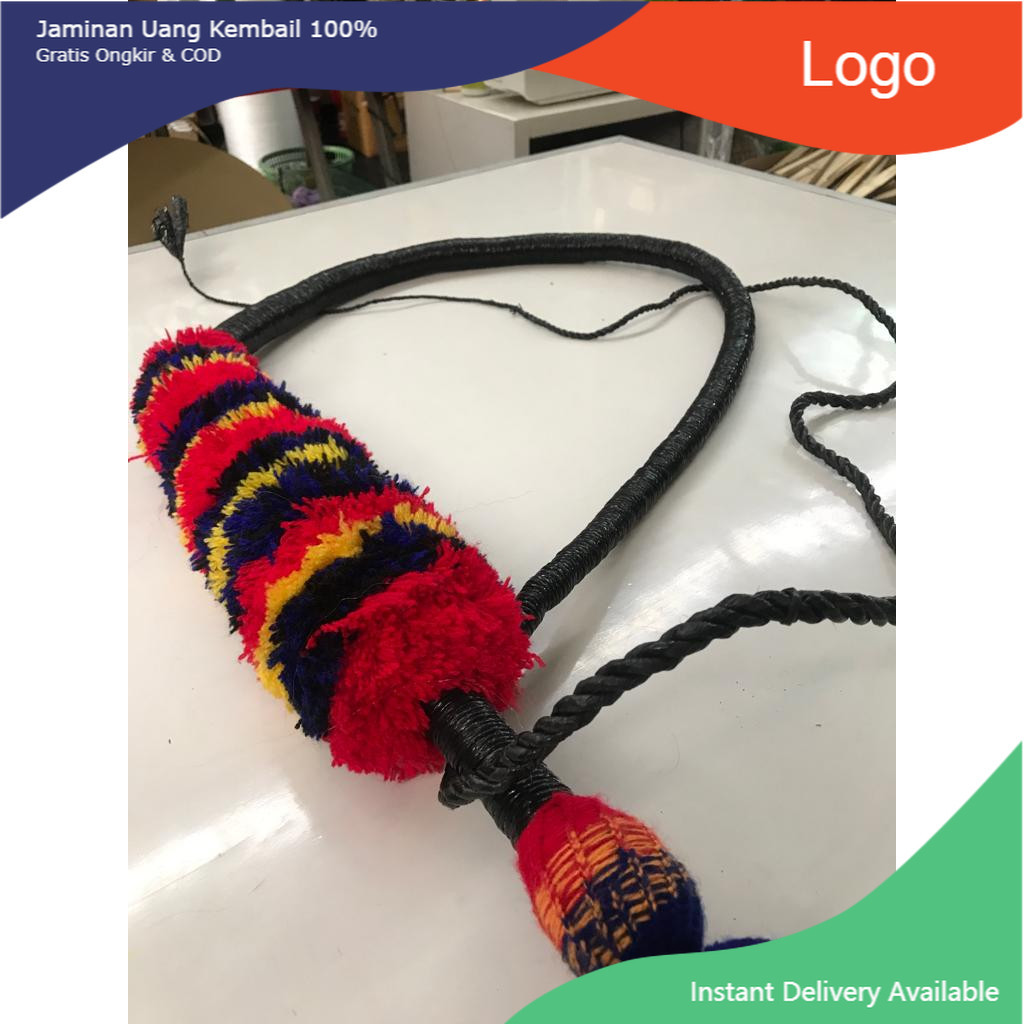 PROMO Pecut Jumbo Bopo  / Pecut Jaranan Jumbo Dewasa / Cambuk Jaranan / Pecut Tari